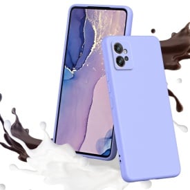 Husa protectie pentru Motorola Moto G32, slim, silicon Mov cu interior din microfibra, protectie camera, protectie ecran - Img 4