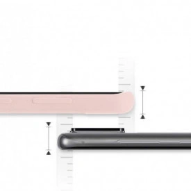husa roz pal samsung a02s silicon si catifea planetphone