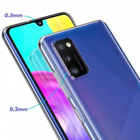 Husa Samsung Galaxy A41 ultra slim, silicon transparent - Img 2