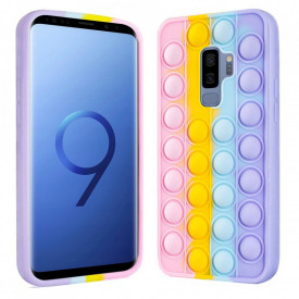 husa antistres multicolor pop up roz SAMSUNG S9 pLUS planetphone 