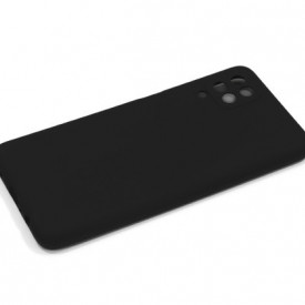husa silicon catifea NEGRU samsung galaxy A22 planetphone