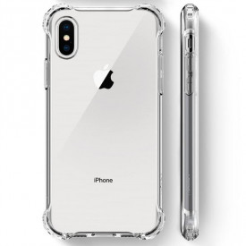Husa slim transparenta Apple iPhone X Max, Xs Max antisoc, colturi intarite, silicon antialunecare - Img 4