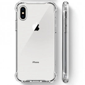 Husa slim transparenta Apple iPhone X Max, Xs Max antisoc, colturi intarite, silicon antialunecare - Img 4