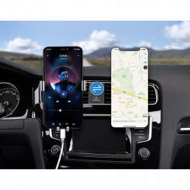 cablu auxiliar iphone cu jack 3.5 mm planetphone alb