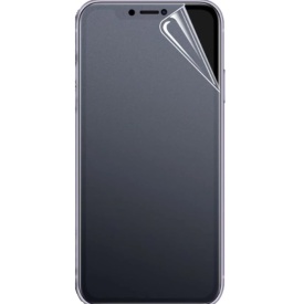 Folie de protectie ecran Mata din silicon compatibila cu iPhone 11 Pro Max, Anti Amprente, Perfect fit, TPU, acopera tot ecranul, transparenta