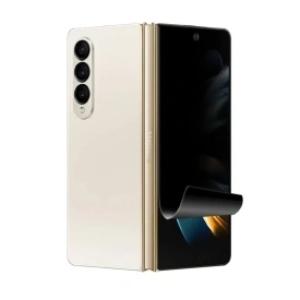 Folie de protectie ecran Samsung Galaxy Z Fold 4, Privacy Hydrogel din silicon, TPU, Perfect fit, acopera tot ecranul