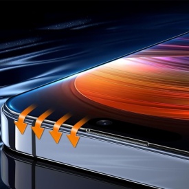 folie sticla full glue iphone 15 plus rezistenta la socuri