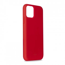 Husa iPhone 11 Pro, ultra slim silicon si microfibra, Rosie - Img 3