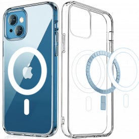 husa magsafe iphone 13 planetphone transparent silicon 3