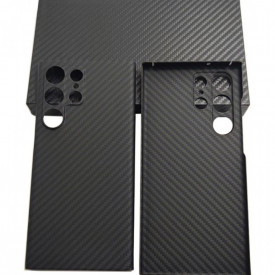 Husa protectie din Kevlar pentru Samsung Galaxy S23 ultra, din Fibra de Carbon, isag
