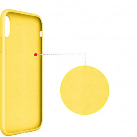 Husa protectie iPhone 11, ultra slim, silicon Galben, interior din microfibra, protectie camera, protectie ecran - Img 5