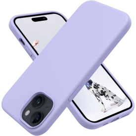 husa iphone 15 plus mov si catifea planetphone