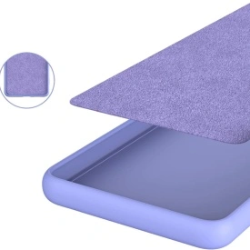 Husa protectie pentru Motorola Moto G32, slim, silicon Mov cu interior din microfibra, protectie camera, protectie ecran - Img 5