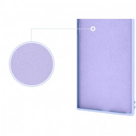 husa mov SAMSUNG A13 4G silicon si catifea planetphone