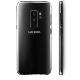 husa fata spate samsung s9 plus, silicon transparent