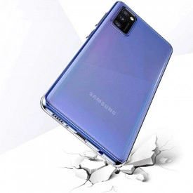 Husa Samsung Galaxy A41 ultra slim, silicon transparent - Img 3