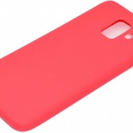 Husa Samsung Galaxy A6, ultra slim silicon Rosu - Img 2