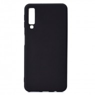 Husa Samsung Galaxy A7 2018, ultra slim silicon Negru