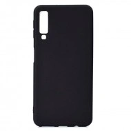 Husa Samsung Galaxy A7 2018, ultra slim silicon Negru
