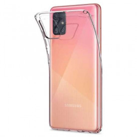 Husa Samsung Galaxy A71 ultra slim, silicon transparent