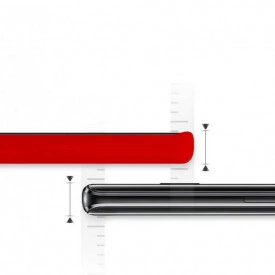 husa note 9 silicon catifea rosu  planetphone