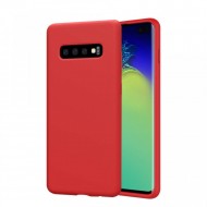 Husa Samsung Galaxy S10 ultra slim silicon Rosu