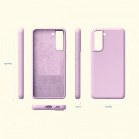 husa silicon samsung s22 mov cu catifea planetphone 