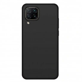 husa silicon catifea NEGRU samsung galaxy A42 planetphone