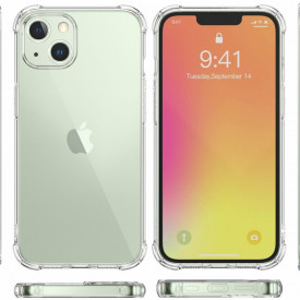 husa iphone 13 mini  antisoc silicon transparent planetphone 2