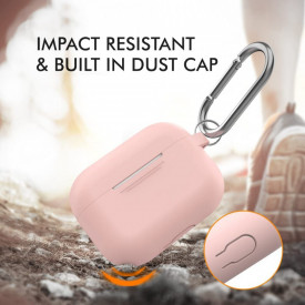 husa casti airpods pro roz pal planetphone