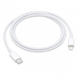 Cablu lightning iphone cu mufa tic c alb