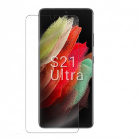 Folie din silicon Samsung Galaxy S21 Ultra, protectie zgarieturi, folie maleabila
