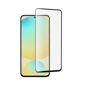 Folie ptotectie din sticla pentru Samsung Galaxy A57, Full Glue (lipire completa), Case Friendly