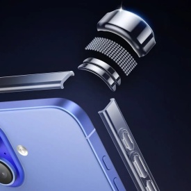 husa iphone 16 antisoc transparenta colturi