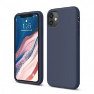 Husa iPhone XI, iPhone 11 ultra slim silicon Albastru