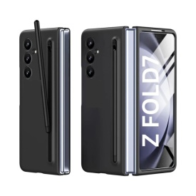 Husa samsung galaxy z fold 7 neagra cu s pen