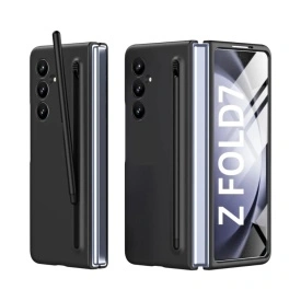 Husa samsung galaxy z fold 7 neagra cu s pen