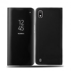 Husa Protectie Flip Cover, Clear View Mirror Samsung Galaxy A10 - Img 2