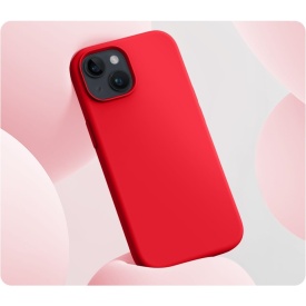 husa iphone 15 rosie si catifea planetphone