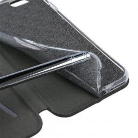 husa samsung s9 tip carte, piele ecologica, negru