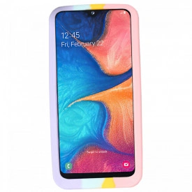husa antistres multicolor pop up roz SAMSUNG A20e, planetphone 