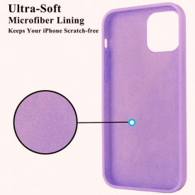 Husa Samsung Galaxy A21s, ultra slim, silicon Mov, cu interior de catifea, protectie camera - Img 4