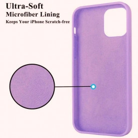 Husa Samsung Galaxy A21s, ultra slim, silicon Mov, cu interior de catifea, protectie camera - Img 4