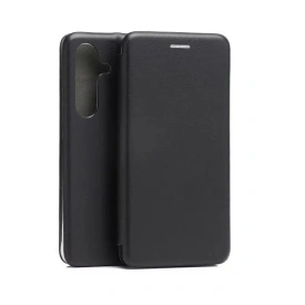 Husa Samsung Galaxy A56 Flip Cover Piele Ecologica Suport Carduri, Negru