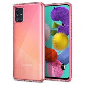 Husa Samsung Galaxy A71 ultra slim, silicon transparent - Img 2