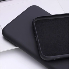 husa silicon si catifea tip alcantara negru samsung a72 planetphone 1