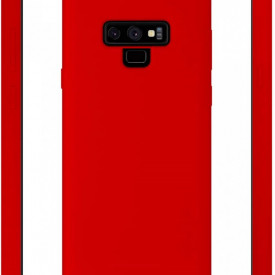 husa note 9 silicon catifea rosu  planetphone