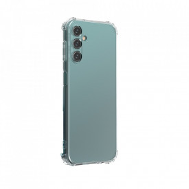 Husa slim transparenta compatibila cu Samsung Galaxy A54, antisoc, colturi intarite, silicon antialunecare