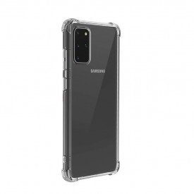 Husa slim transparenta compatibila cu Samsung Galaxy S20, antisoc, colturi intarite, silicon antialunecare