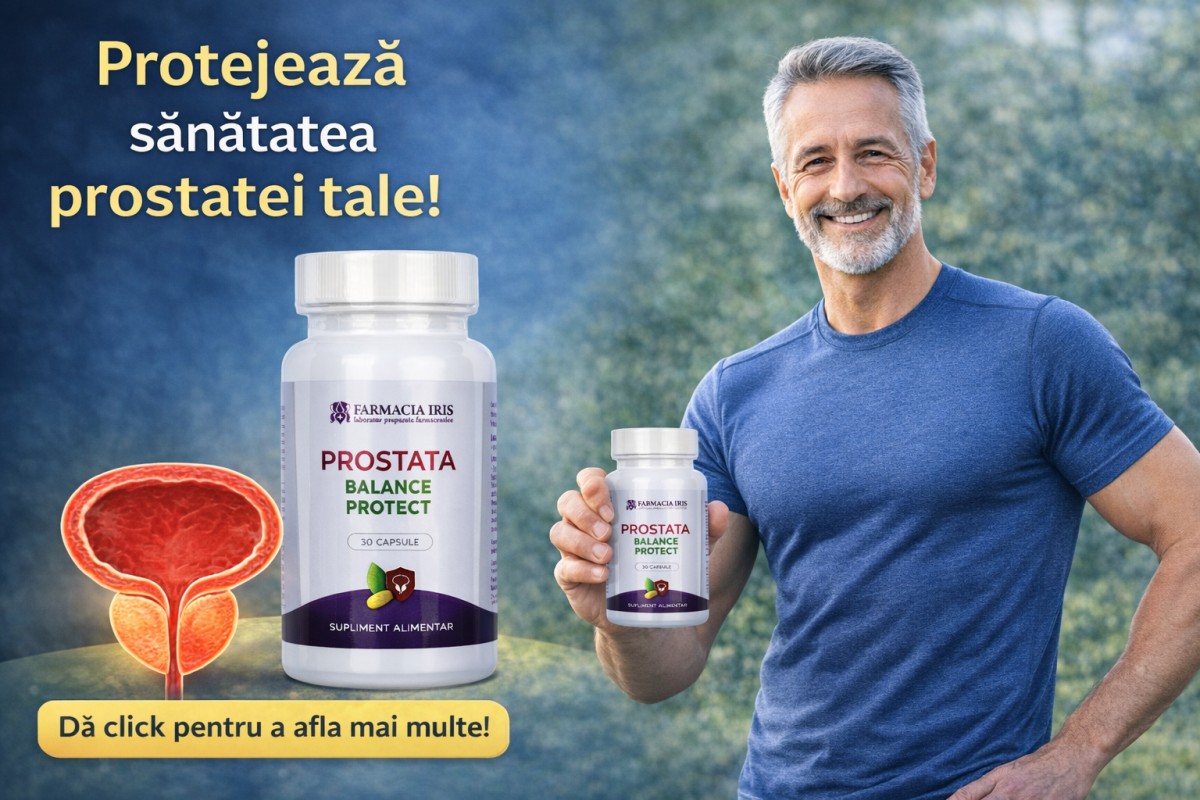 Prostata Balance Protect: Supliment natural pentru sănătatea prostatei și urinare normală